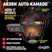 Akorn Auto-Kamado 20-inch Digital WiFi Charcoal Grill in Gray