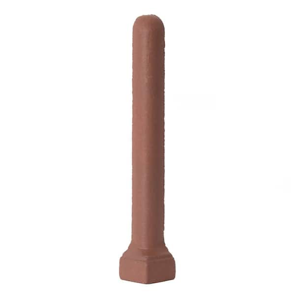 Quarry Out Corner Red 1 in. x 6 in. Matte Ceramic Floor and Wall Tile Trim