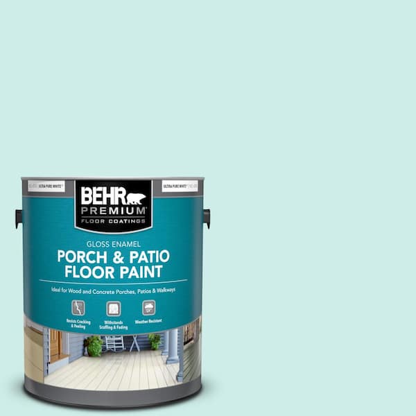 1 gal. #500C-3 Spa Gloss Enamel Interior/Exterior Porch and Patio Floor Paint
