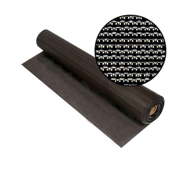 Phifer 60 in. x 100 in. Brown SunTex 90-Screen Roll
