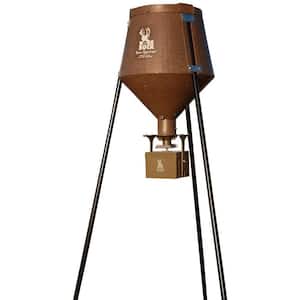 Hunting 200 Series Large Automatic Wildlife Deer Feeder 200 lbs. Capacity, 60 lbs. Product Weight