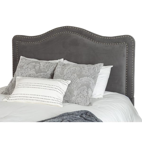 Leffler Home Vivian Upholstered Queen Headboard in Gray