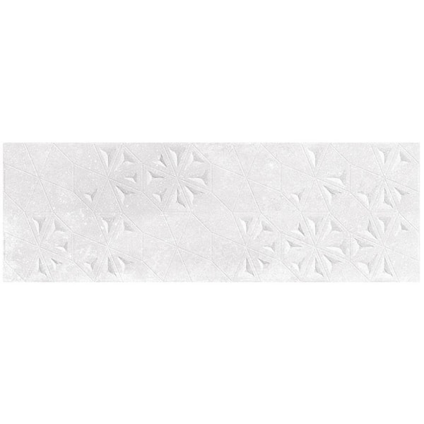 Apollo Tile Imprint 11.81 in. x 35.47 in. Matte White Ceramic Large Format Wall and Floor Tile (11.63 sq. ft./case) (4-pack)