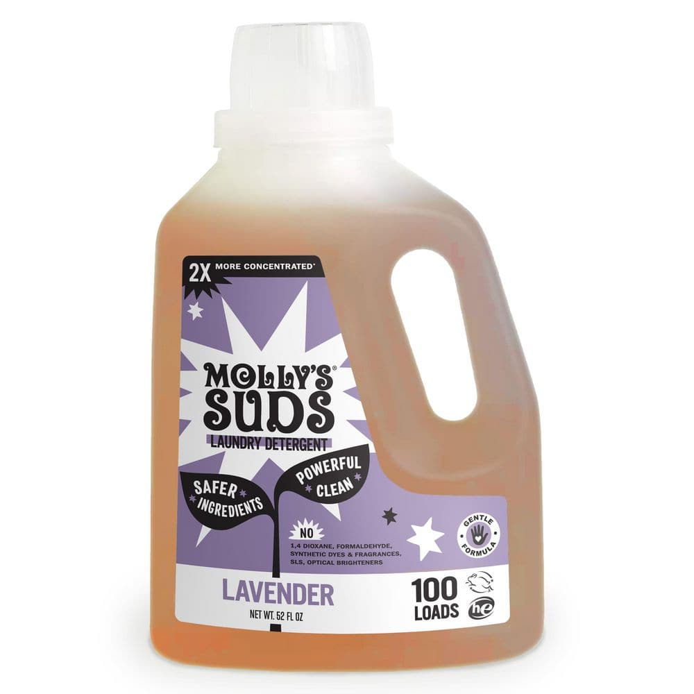 Molly's Suds Lavender Liquid Laundry Detergent 100 Loads
