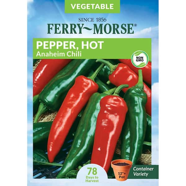 Ferry-Morse Pepper Anaheim Chili Fruit Seed 7531 - The Home Depot