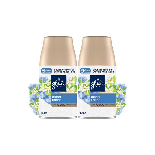 6.2 oz. Clean Linen Automatic Air Freshener Spray Refill (2-Count)