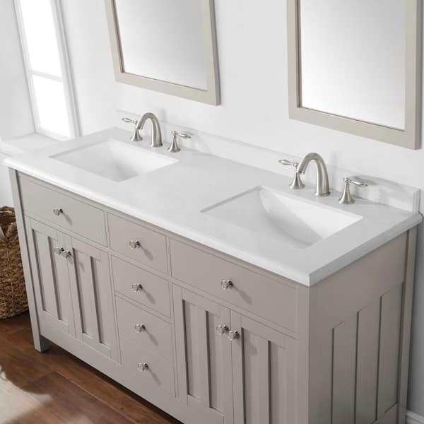 Ove Decors Hillside 60 Vanity from Bedford Collection in Sharky Grey finish