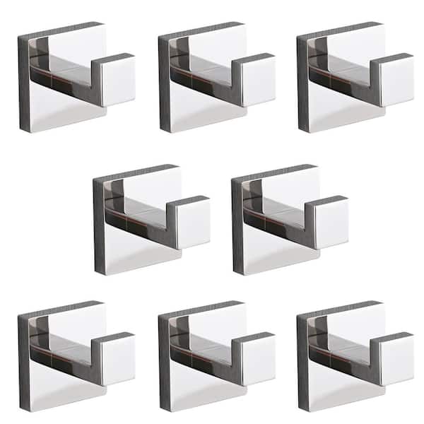 8 -Piece Bath Hardware Set with Mounting Hardware in Chrome
