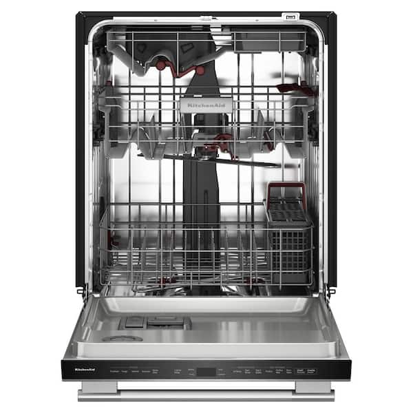 24 in. Top Control Built-In Tall Tub Dishwasher in PrintShield Stainless with Ultra-bright LED Lighting