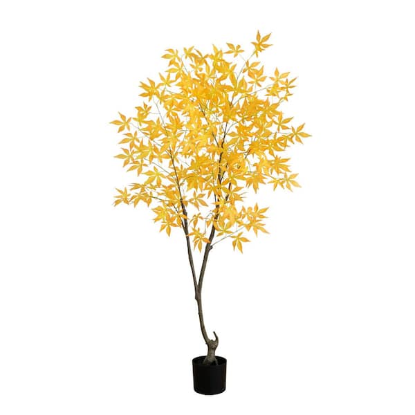 Nearly Natural 5 ft. Maple Artificial Tree