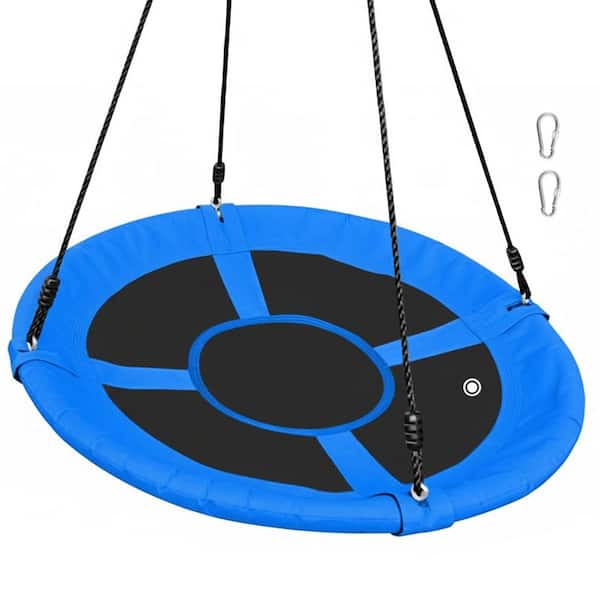 MISOPILY 40 in. Saucer Swing 1-Pack 900D Oxford Waterproof UV