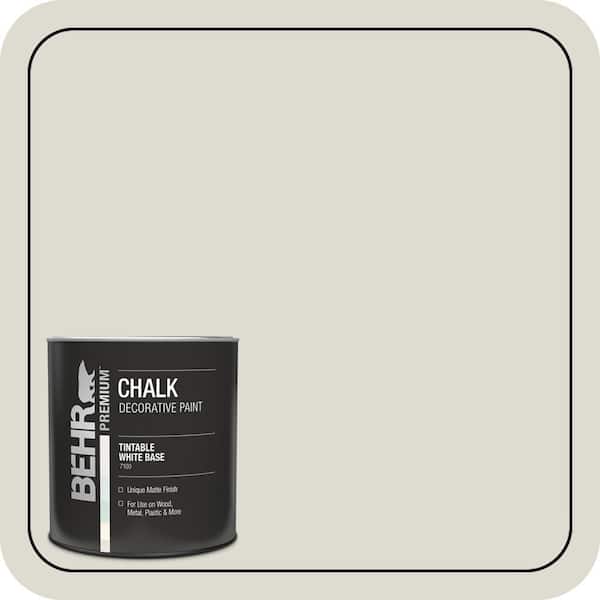 1 qt. #GR-W11 Silver Ash Interior Chalk Finish Paint