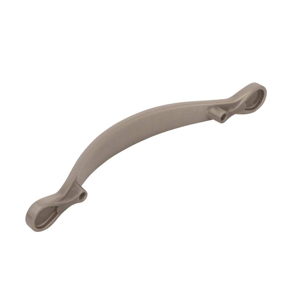 Satin Nickel 3-3/4 Inch Center to Center Cabinet Pull