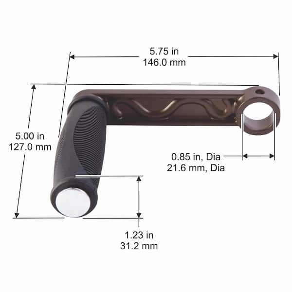 Liberty Garden Products CRK0006 Replacement Crank Arm, Bronze