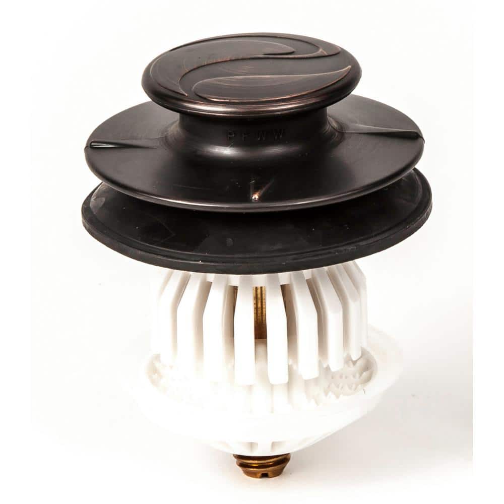 1.5 /1.25 in. DrainEASY Universal Clog Preventing Tub Stopper/Strainer w/ 3/8 in. & 5/16 in. Fittings Oil Rubbed Bronze price history on PriceWatchPro