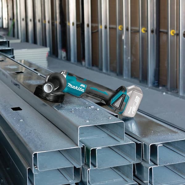 Makita 18V LXT Lithium-Ion Brushless Cordless 4-1/2 in./5 in. Paddle Switch  Cut-Off/Angle Grinder (Tool-Only) XAG11Z The Home Depot