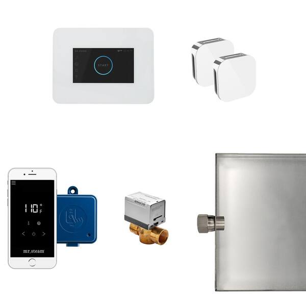 Mr. Steam iButler Max Package in White