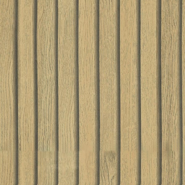 ilemong Brown Wood Stripe Wallpaper Peel and Stick, Self-Adhesive, Waterproof, Removable, Vinyl (2-Rolls/ Covers 25.84 sq. ft. )