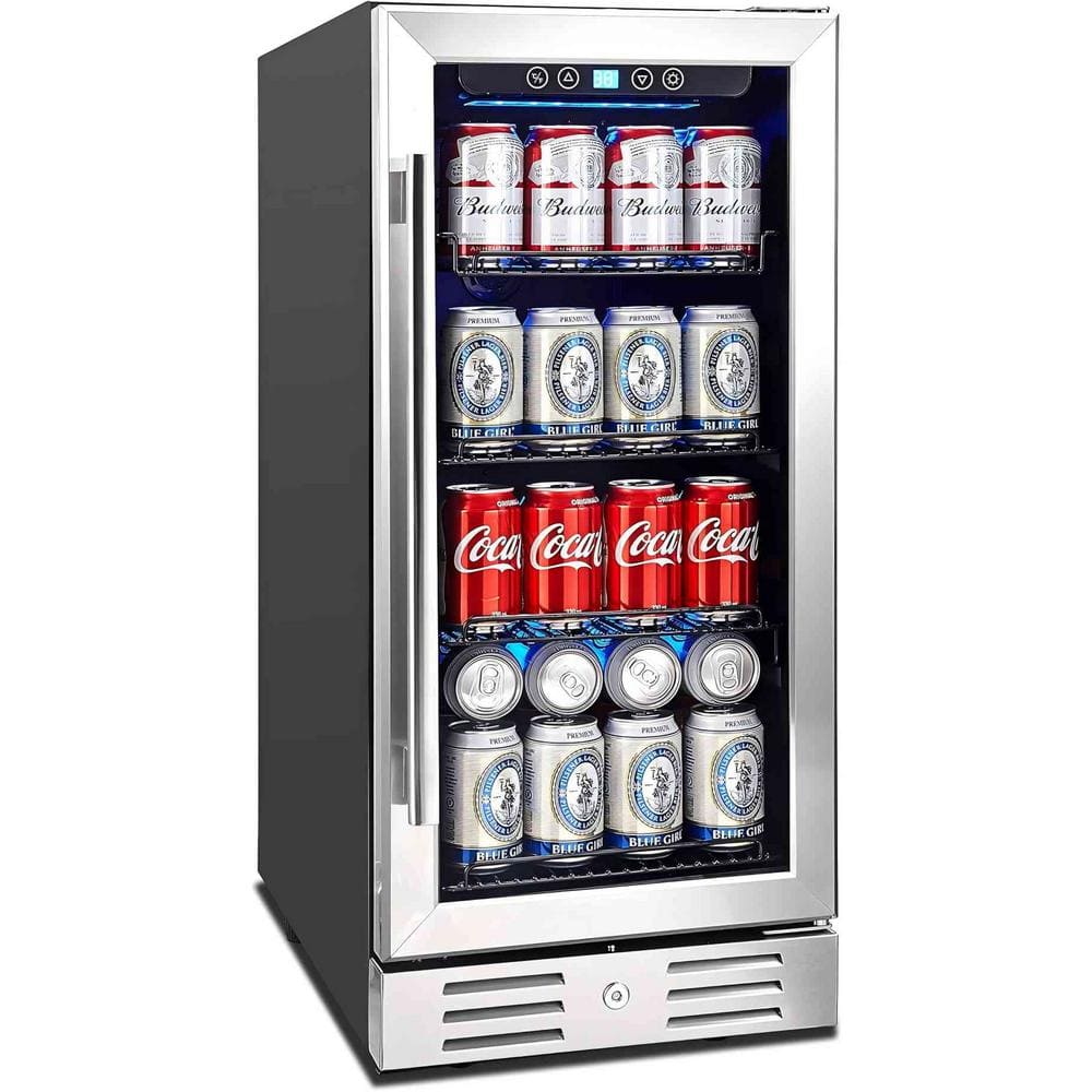 2.8 cu. ft. Beverage cooler 96 Can Built-In Single Zone Touch Control in Black stainless steel price history on PriceWatchPro