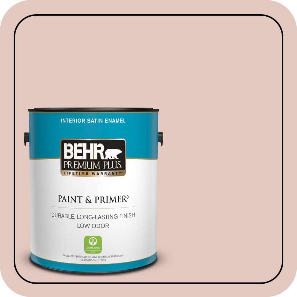 1 gal. #S170-2 Rosewater Satin Enamel Low Odor Interior Paint & Primer price history on PriceWatchPro