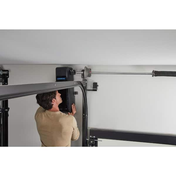 Ultra quiet outlet garage door opener