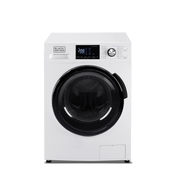 BLACK+DECKER 2.7 cu. ft. All-in-One Washer and Dryer Combo in White BCW27MW  - The Home Depot