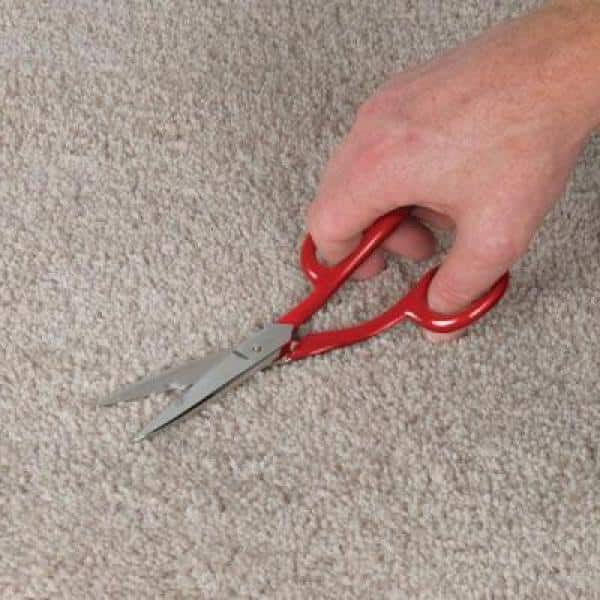 8 in. High Carbon Steel Carpet Napping Shears and Scissors