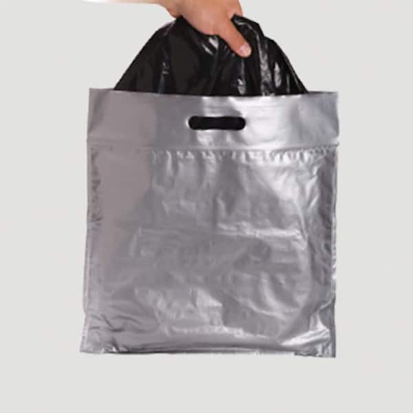 Unbranded Double Doodie Plus Large Capacity Toilet Waste Bags, Gray