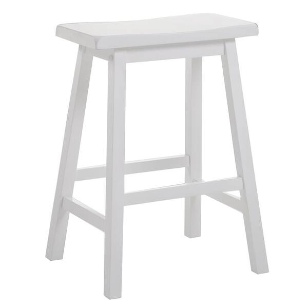 white bar height stools