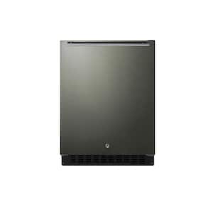 3.1 cu. ft. Mini Fridge in Black Stainless Steel without Freezer and ADA Compliant