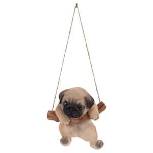 Pug Puppy Hanging Statue