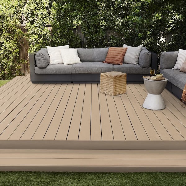 BEHR DECKplus 1 gal. #N260-3 Polo Tan Solid Color Waterproofing