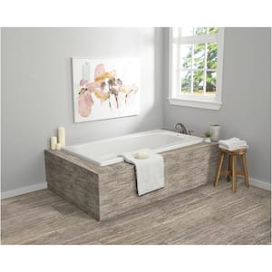 Stonehollow Smoky Taupe 12 in. x 24 in. Glazed Porcelain Floor and Wall Tile (15.6 sq. ft. / case)