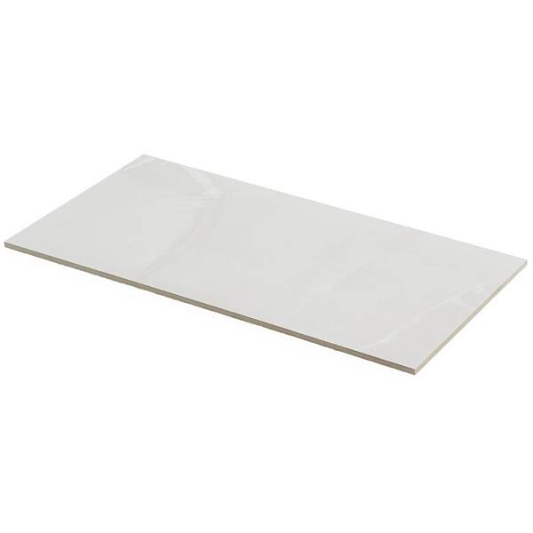 Ivy Hill Tile Saroshi Onyx Bianco 11.81 in. x 23.62 in. Matte