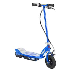 Electric Powered Motorized Ride On Kids Scooters, Blue and Pink (2-Pack)