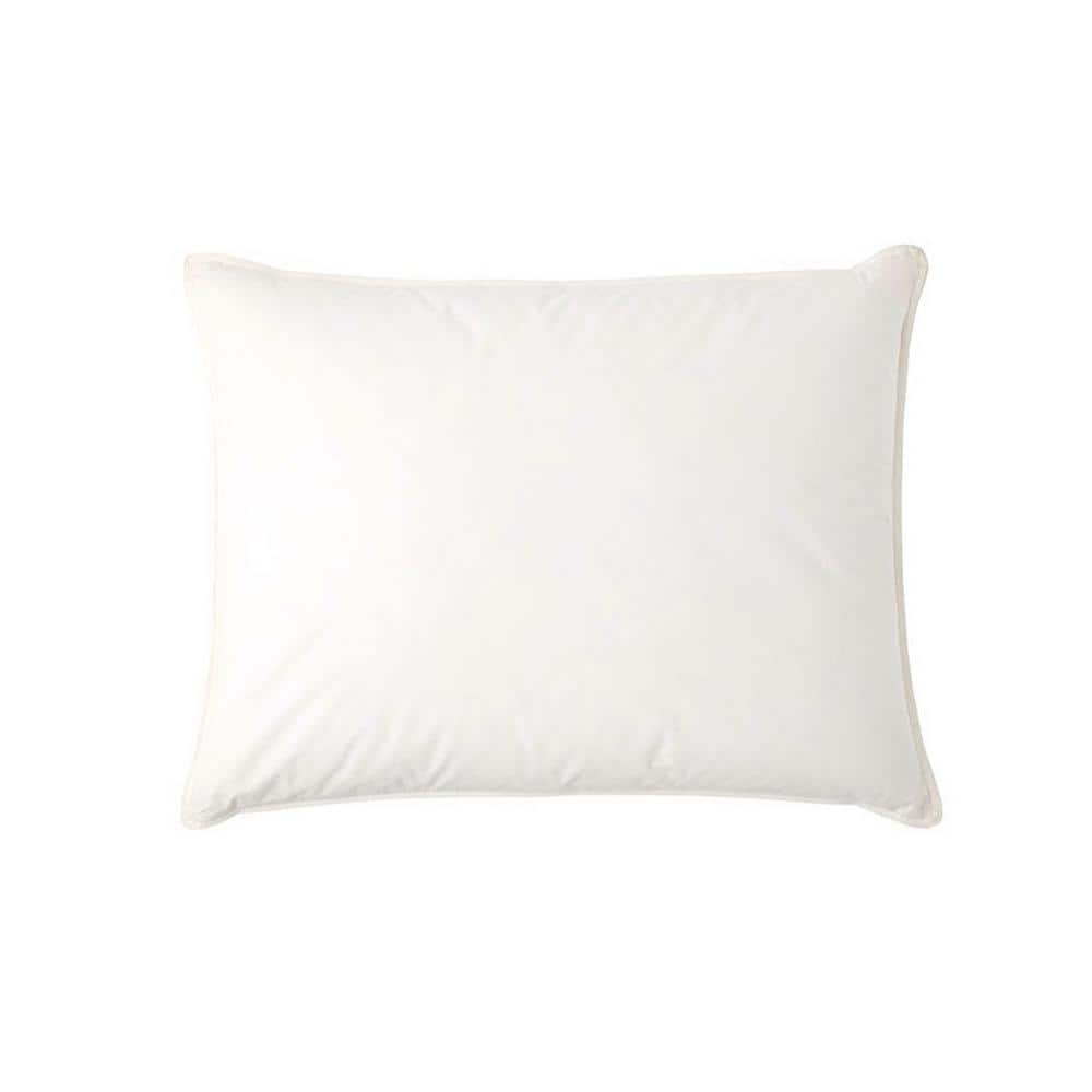 The Company Store Organic White Extra Firm Down Standard Pillow PP45 ...