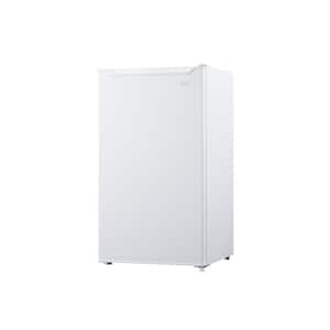 Diplomat 3.3 cu. ft. Mini Fridge in White with Freezer