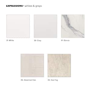 Expressions Shower Sample Kit in White/Gray