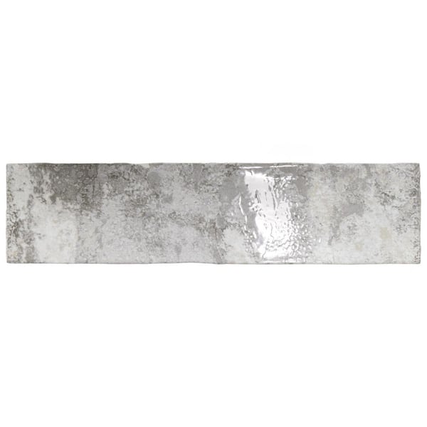 Biarritz Grey 3 in. x 12 in. Ceramic Wall Tile (5.72 sq. ft./Case)