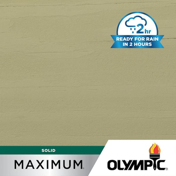Olympic Maximum 5 gal. SC-1031 Eucalyptus Solid Color Exterior Stain and Sealer in One