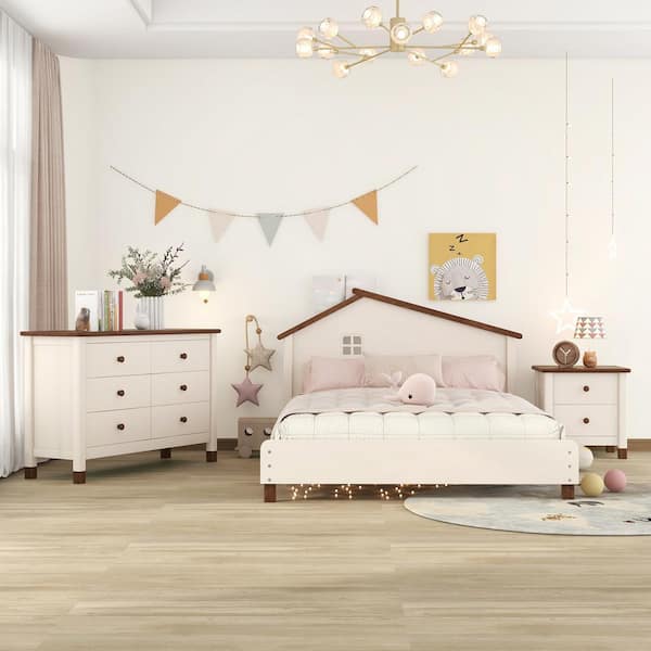 Cream deals dresser set