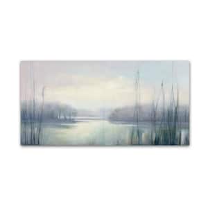 16 in. x 32 in. "Misty Memories" by Julia Purinton Printed Canvas Wall Art