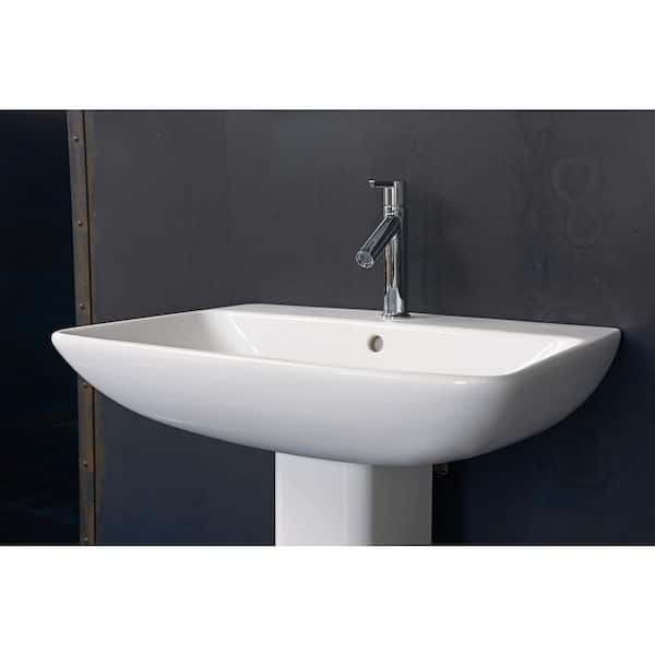 ソリューションブラック(15ポンド) Duravit ME by Starck 25.63 in. Rectangular Bathroom Sink in