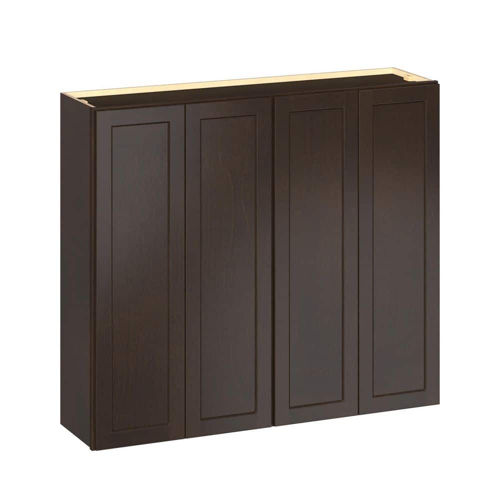 Emerson Cocoa Wall 4-Door Ready to Assemble Kitchen Cabinet (48 in. W x 42 in. H x 12 in. D) price history on PriceWatchPro