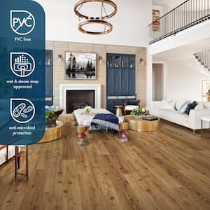 Coventry Lane 7.6 in. W x 50.6 in. L Waterproof Hybrid Resilient Flooring (21.2 sq. ft./case)