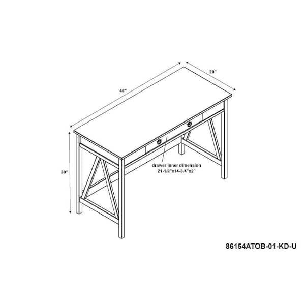 linon titian desk