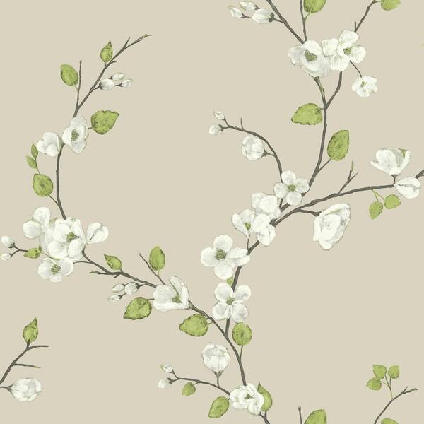 York Wallcoverings Dogwood Paper Strippable Roll (Covers 56 sq. ft.)