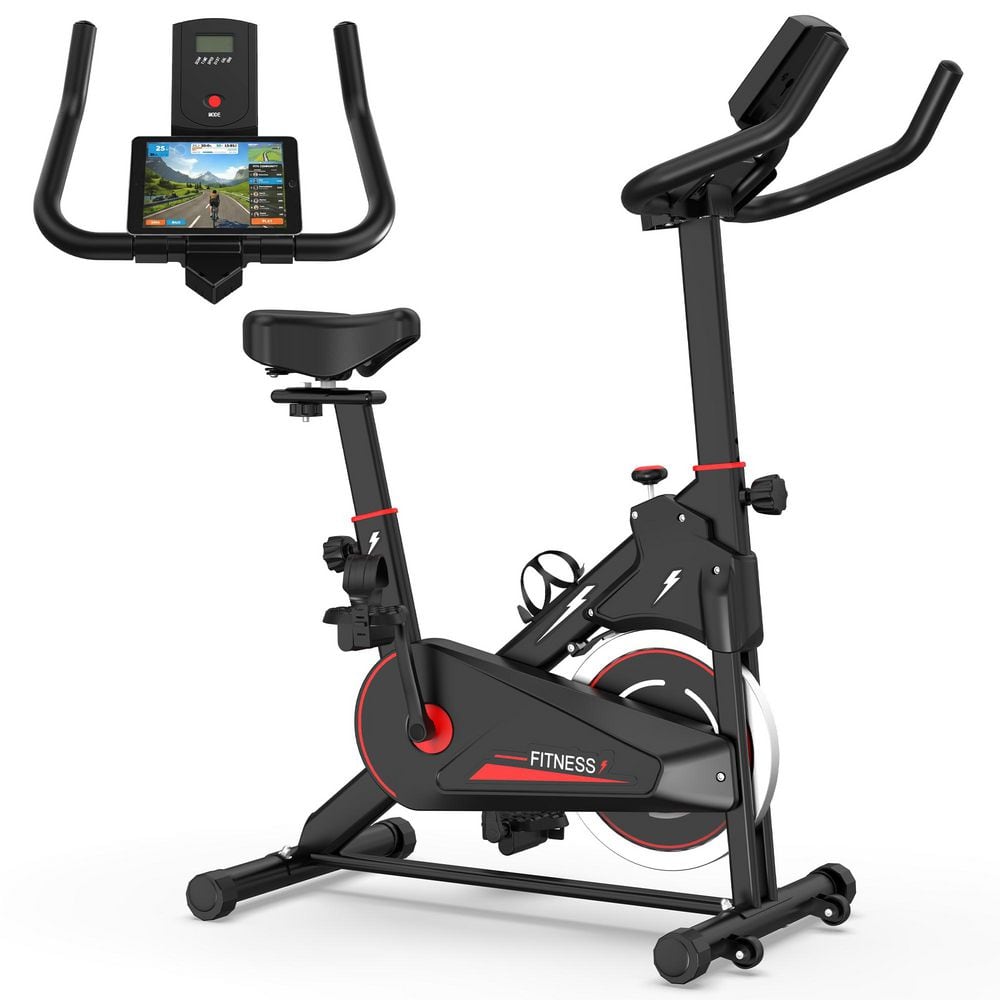 Indoor Exercise Bike, Stationary Cycling Bike with Comfortable Seat and Handlebars, Stable Base price history on PriceWatchPro