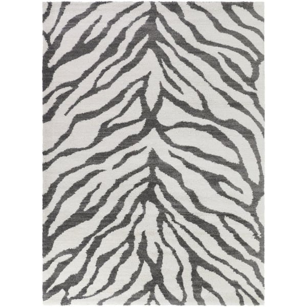 Kat Charcoal 8 ft. x 10 ft. Area Rug