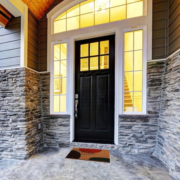 Fall Natural 18 in. x 30 in. Sheltered Coconut Door Mat